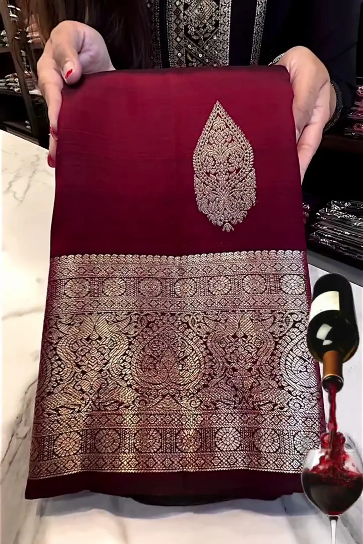 Jacquard Work Sarees