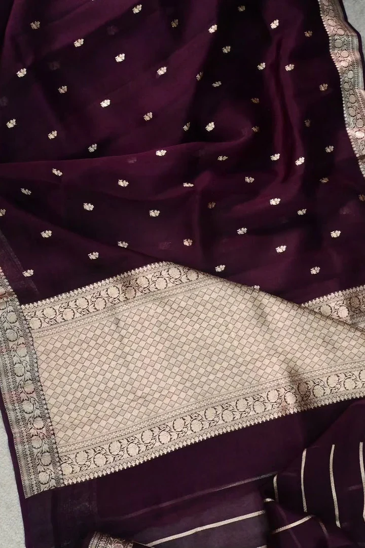 Chiffon Silk Saree